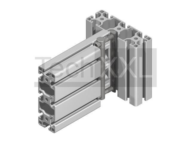 Bolt connector set 8 120 stainless