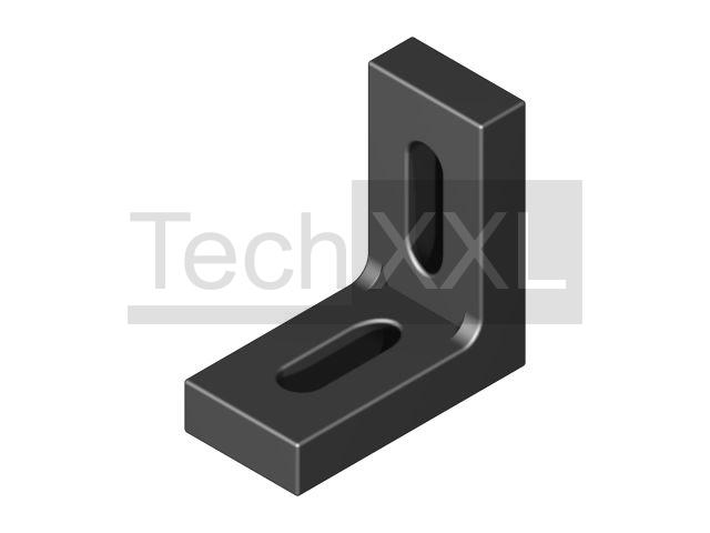 Fastening set angle bracket 40x40x20 ZN compatible to Item 0.0.474.60