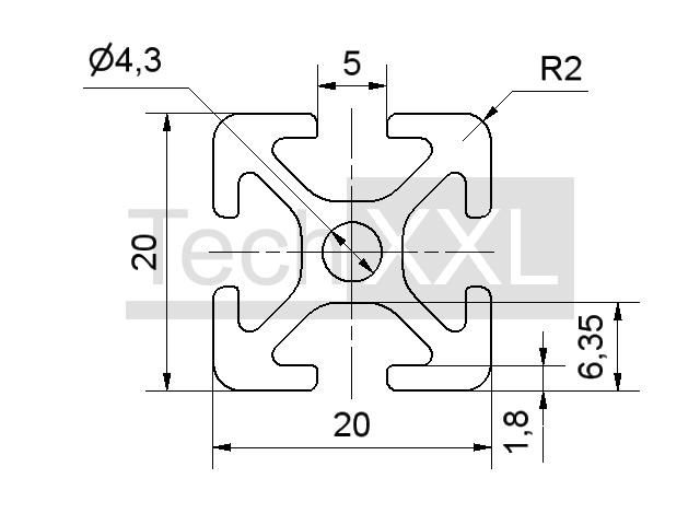 Profile 5 20x20 – item