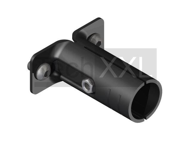 Surface connection D28, black compatible to Bosch DF-18B