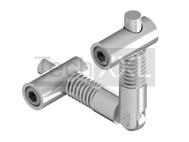 Double miter connector 90°